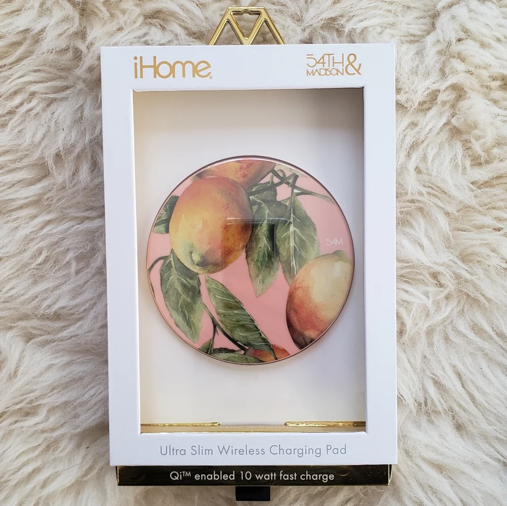 iHome 54th&Madison Ultra Slim Wireless Charging